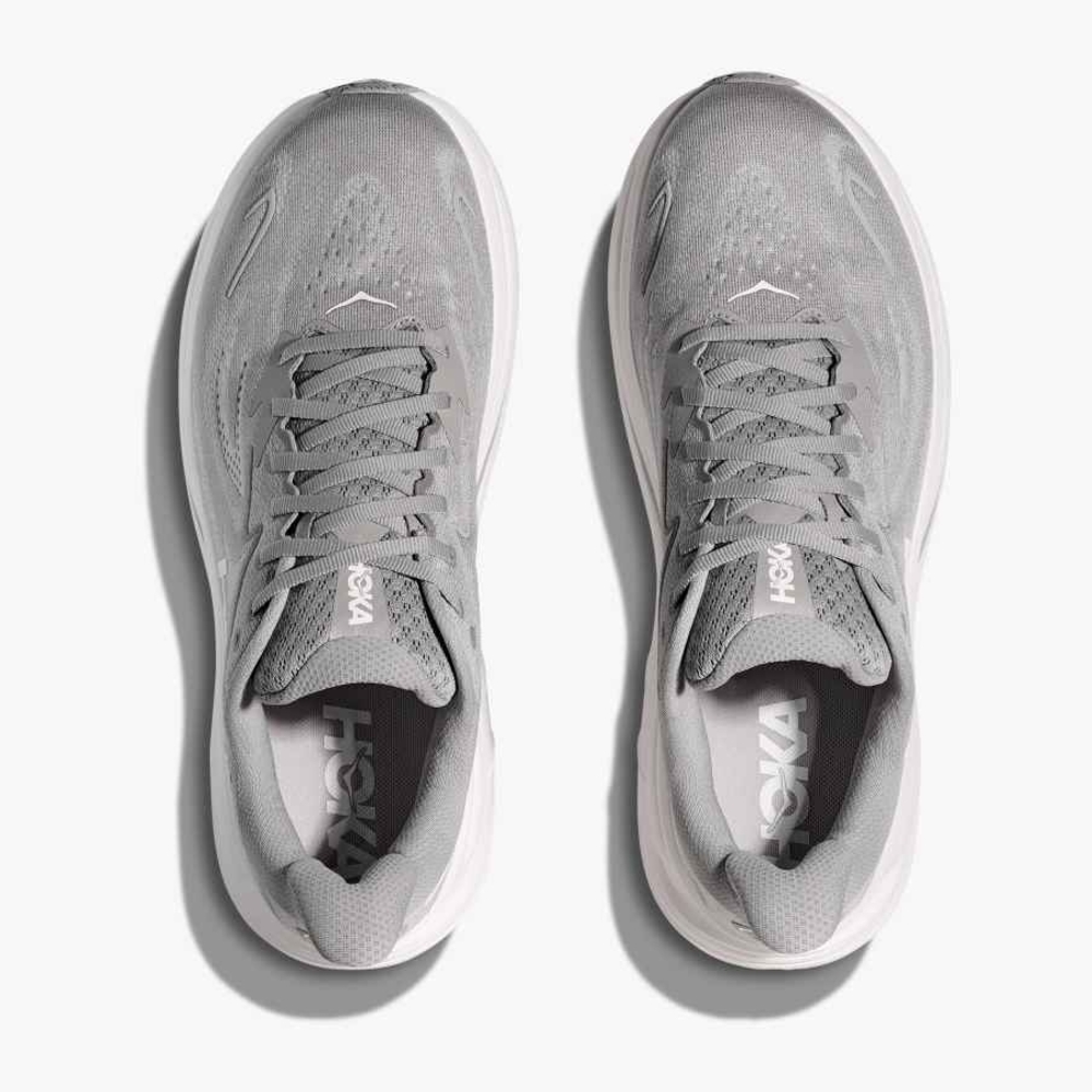 New HOKA Men's Sneakers in Gray and White Clifton 10 Men's Size 11 NWT, NIB - Picture 3 of 8